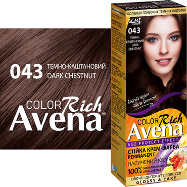 Acme Color Avena 043 Dark Chestnut Hair Color - Image 2