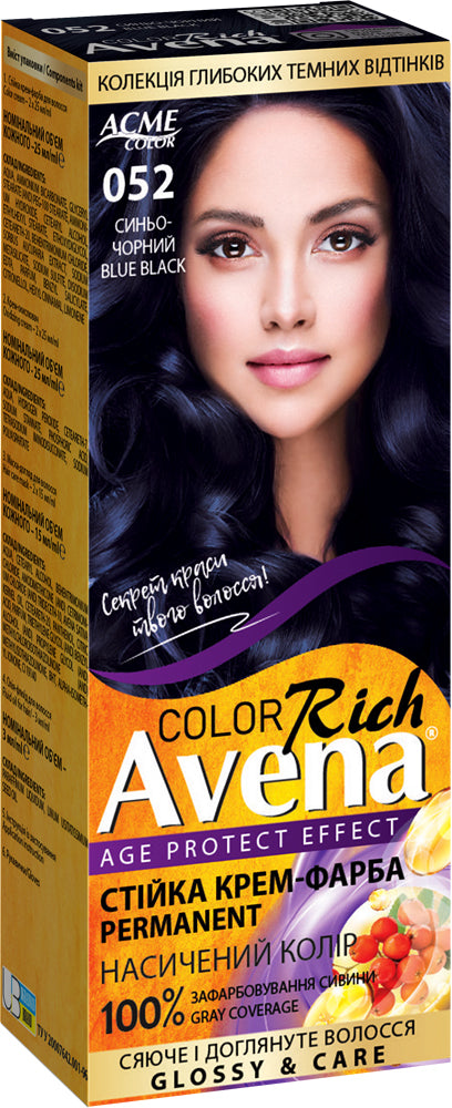 Acme Color Avena 052 Blue Black Hair Color