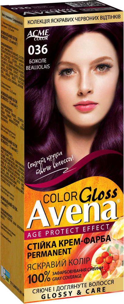 Acme Color Avena 036 Beaujolais Hair Color