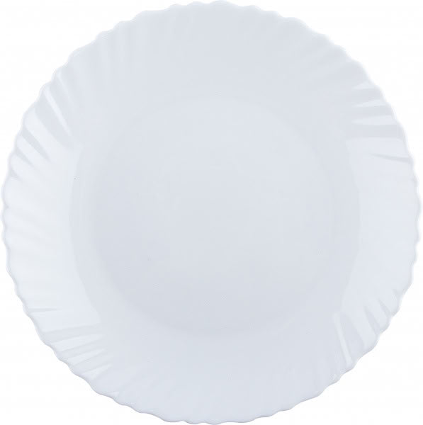 Vittora V-215W Blanco Wave Soup Plate, 155 mm