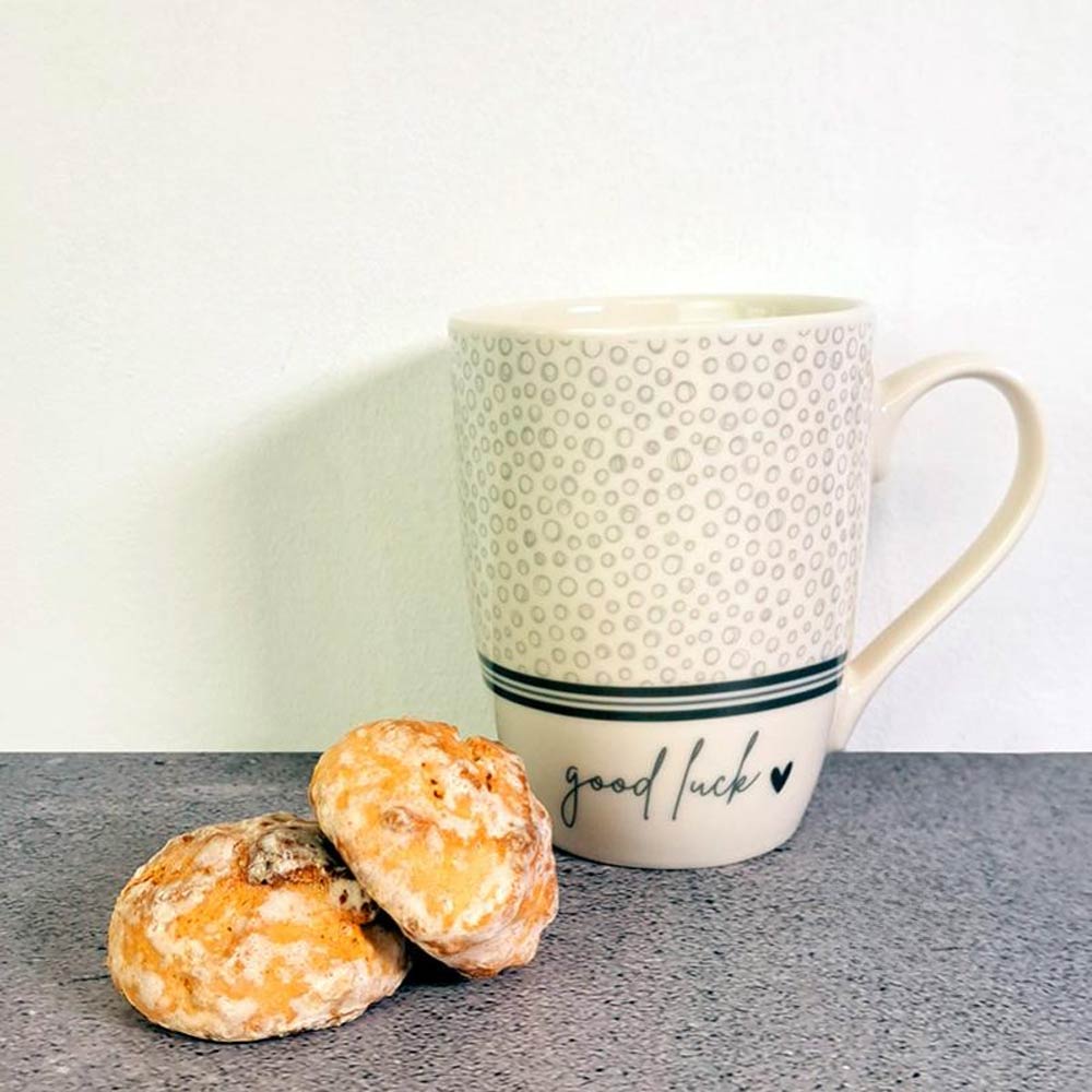 Vittora VT-C-180340 Gray Speckle Porcelain Mug, 340 mL - Image 2
