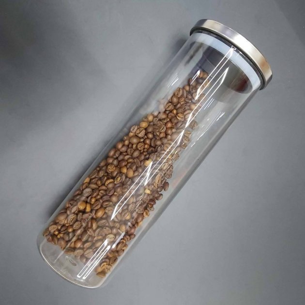 Olens TW477D Glass Jar with Metal Lid, 1.7 L - Image 3