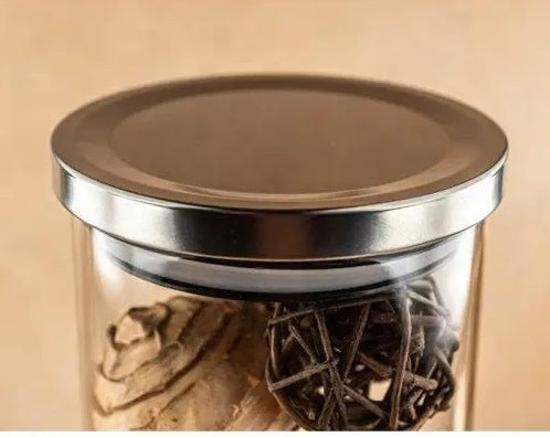 Olens TW477D Glass Jar with Metal Lid, 1.7 L - Image 4