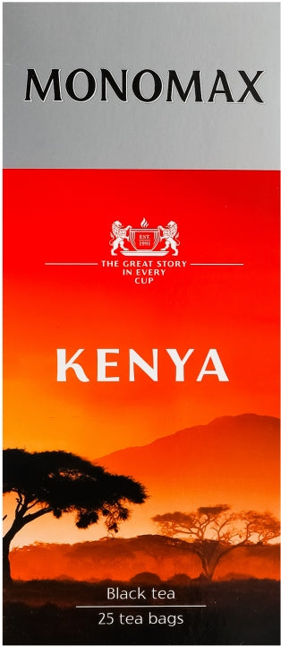 Monomax Kenya Black Tea, 25 Tea Bags