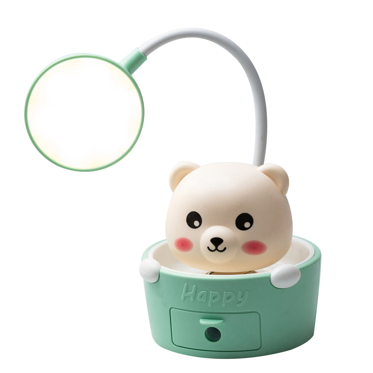 Gute Pets HP12268TU Turquoise Kids' Desk Lamp with Pencil Sharpener - Image 4
