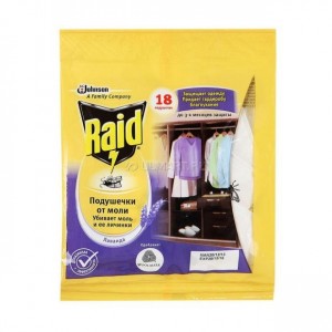Raid Lavender Moth Repellent Pads, 18 pcs