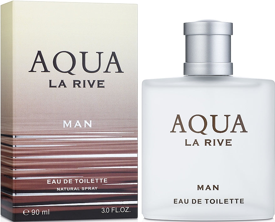 La Rive Aqua Men's Eau de Toilette, 90 mL