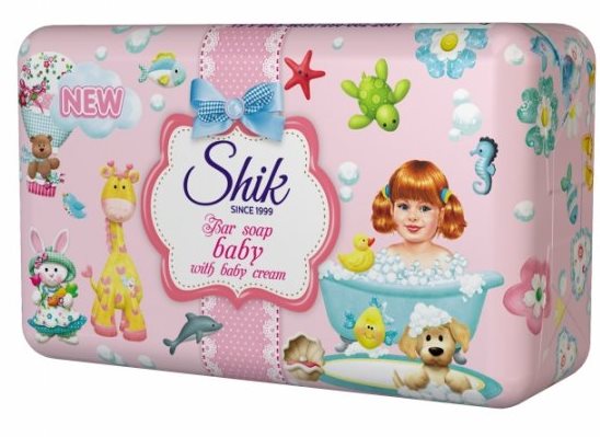 Shik Kids Bar Soap with Cream, 5 x 70 g