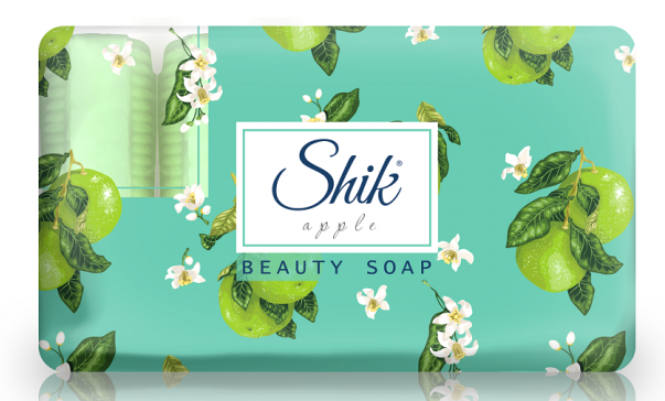 Shik Green Apple Bar Soap, 5 x 70 g