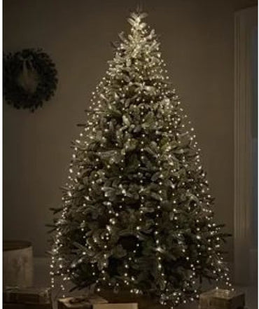 RV-102-3 W Dew Drops Horse Tail LED String Lights, White Light, 300 LEDs, 3 m - Image 2