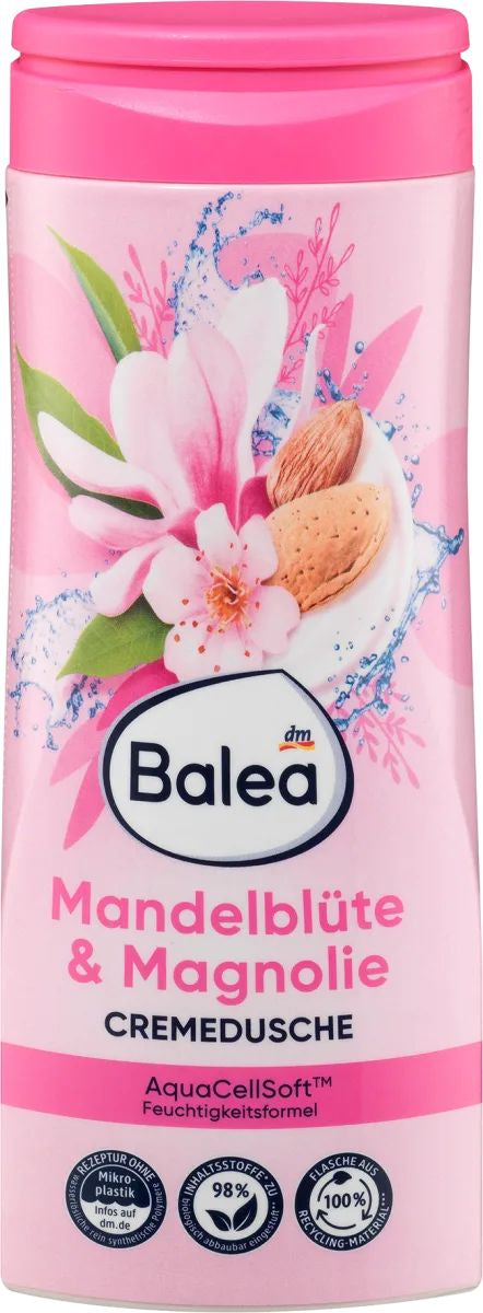 Balea Almond Blossom & Magnolia Shower Gel, 300 mL