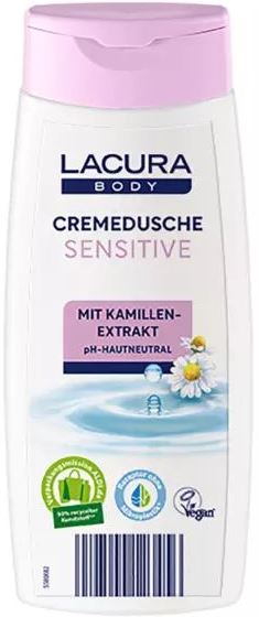 Lacura Sensitive Shower Gel, 300 mL