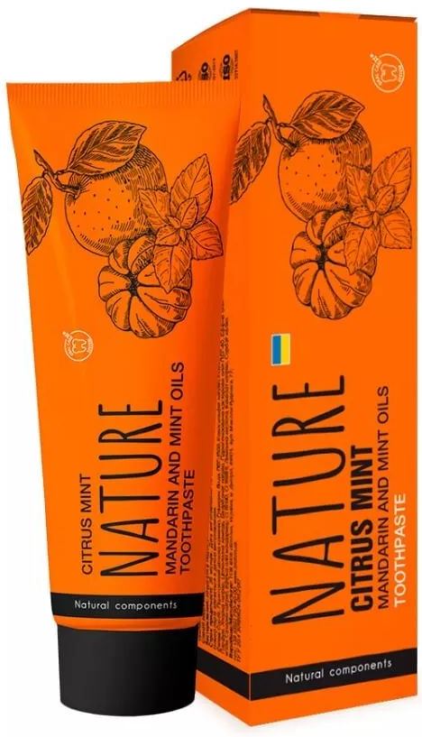 Bioton Cosmetics Nature Citrus Mint Toothpaste, 100 mL