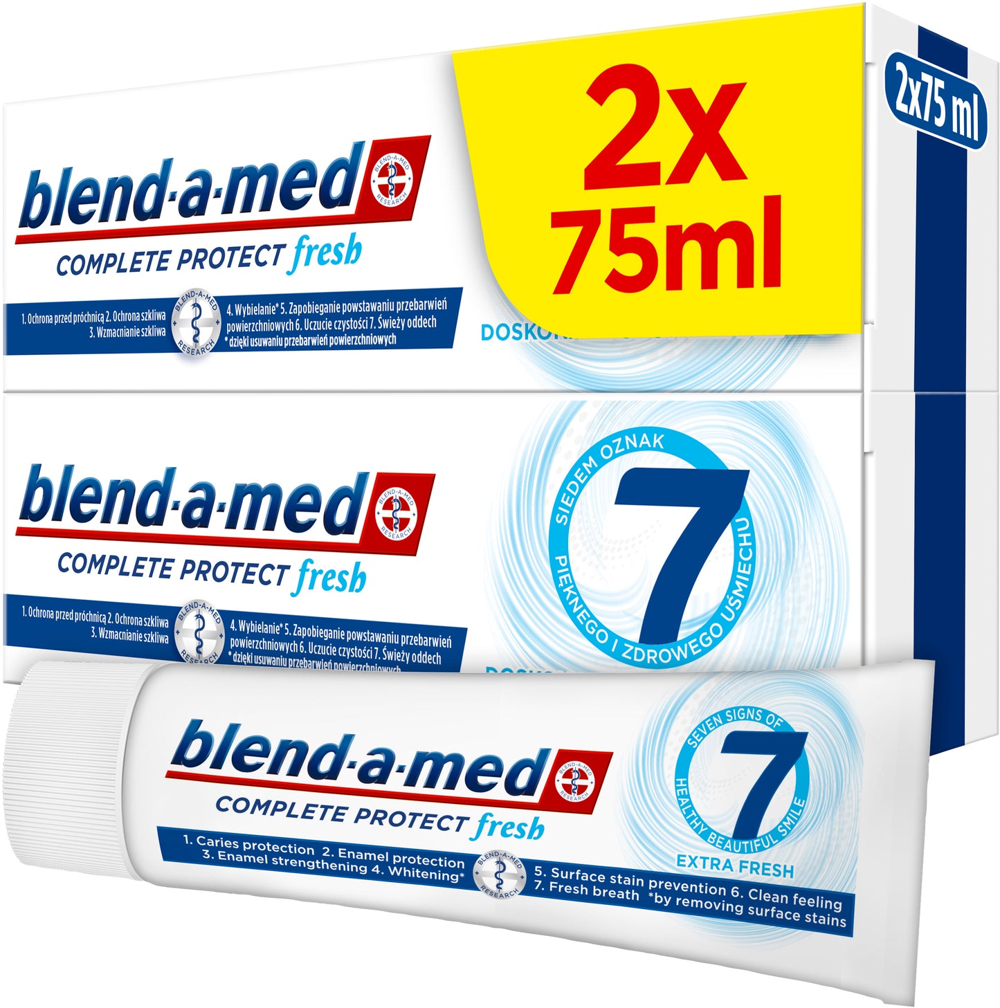 Blend-a-med Complete Protect Fresh Toothpaste, 2 x 100 mL - Image 2