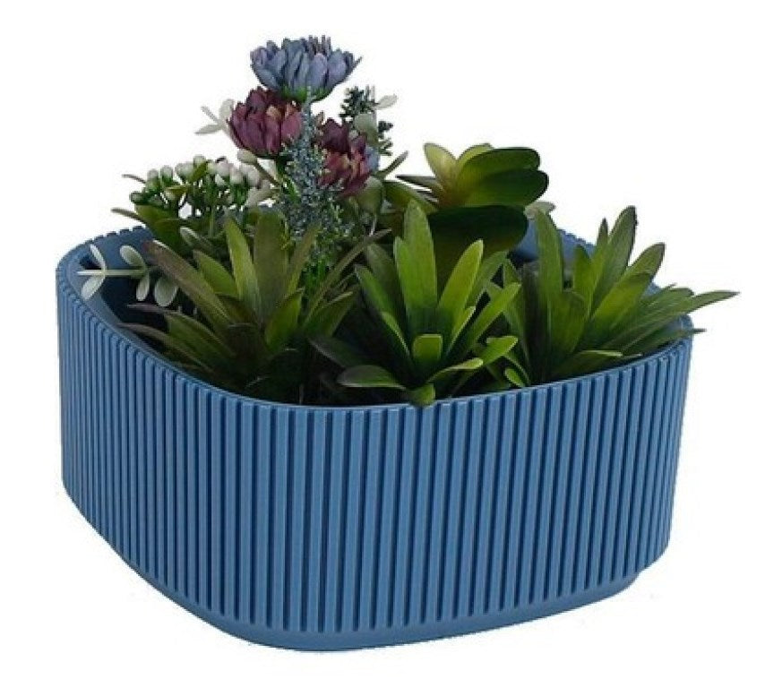 Pera Aranjman Saksi 247 Flowerpot, 16.6 x 16.6 x 7.5 cm, 1 L - Image 3