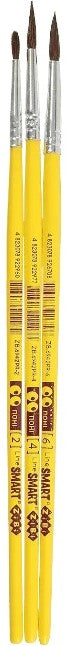 Zibi 6963PR-2 Paintbrush Set, 3 pcs (No. 2, 4, 6) - Image 2