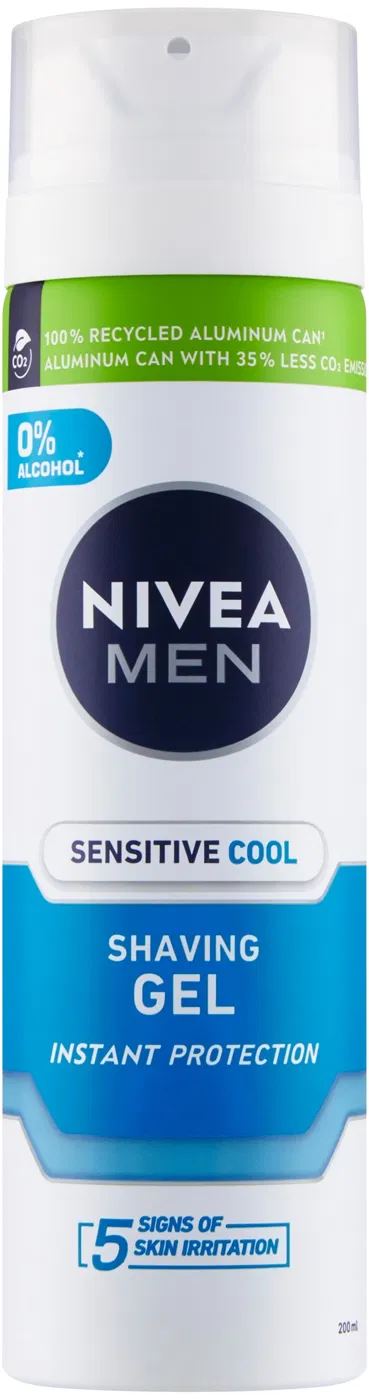 Nivea Men Sensitive Cool Shaving Gel, 200 mL