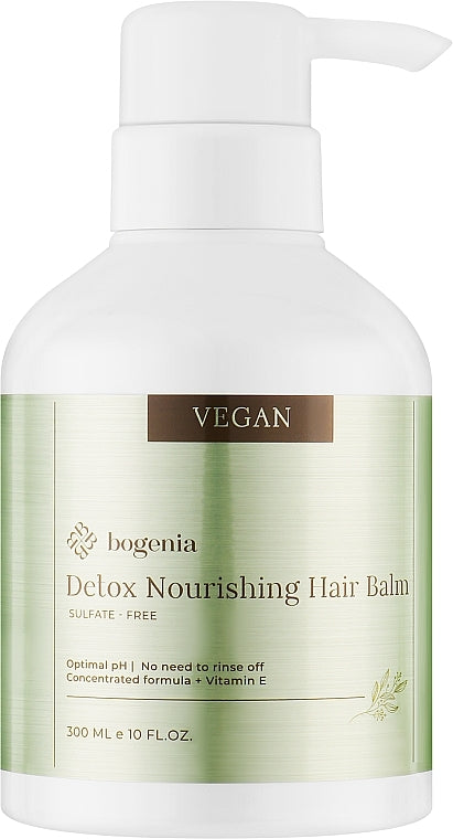 Bogenia Vegan Detox Sulfate-Free Hair Balm, 300 mL