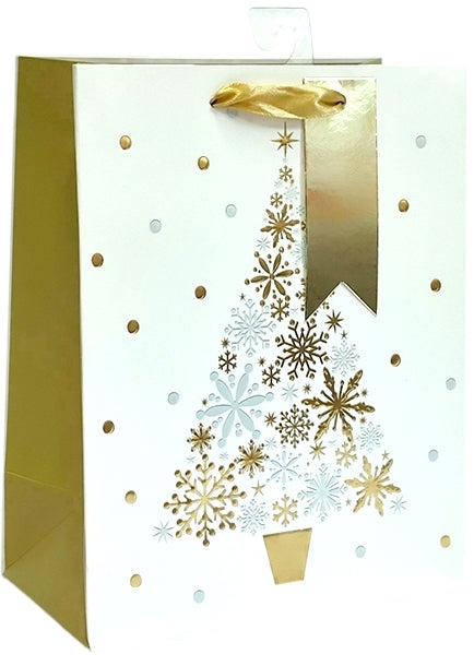 29192 Christmas Tree Gift Bag, 18 x 23 x 10 cm