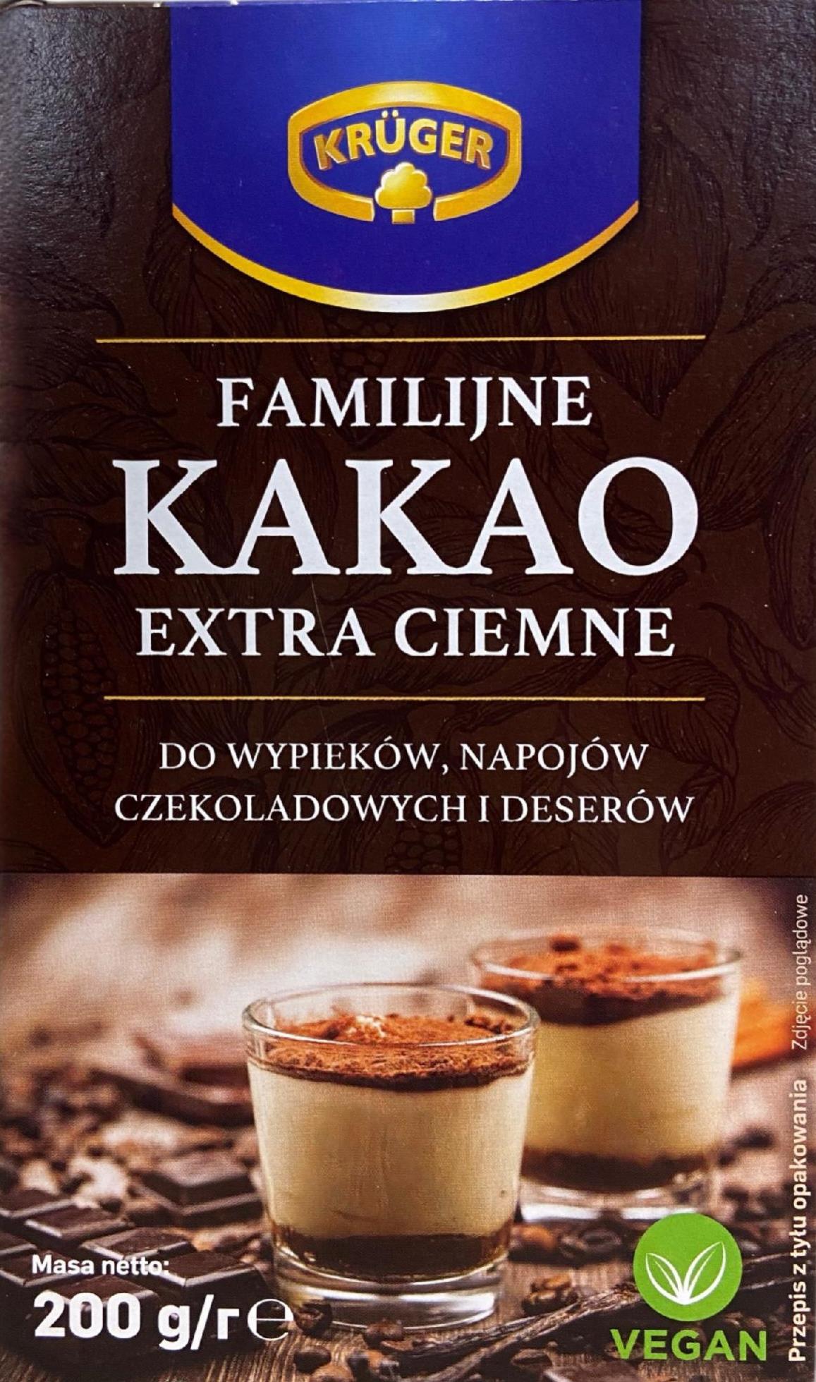 Kruger Extra Dark Cocoa Powder, 200 g