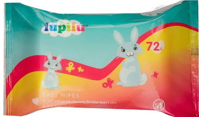 Lupilu Baby Wet Wipes, 72 pcs