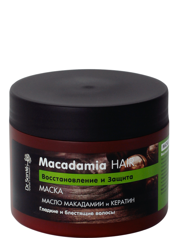 Dr.Sante Repair & Protection Hair Mask with Macadamia Oil & Keratin, 300 mL