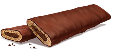 Slasti Cocoa-Filled Bar in Black Coating, 35 g - Image 2