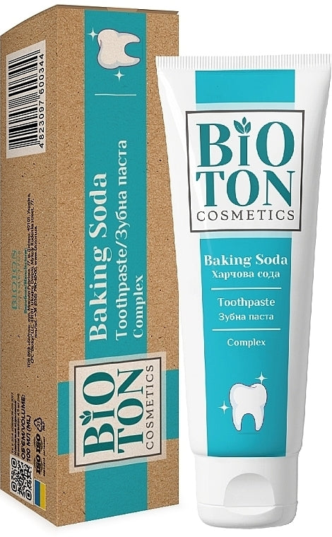 Bioton Cosmetics Baking Soda Complex Toothpaste, 100 mL