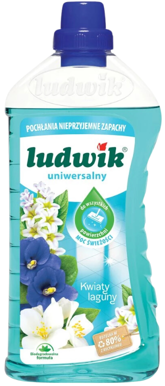 Ludwik Lagoon Flower All-Purpose Cleaner with Odor Neutralizer, 1 L