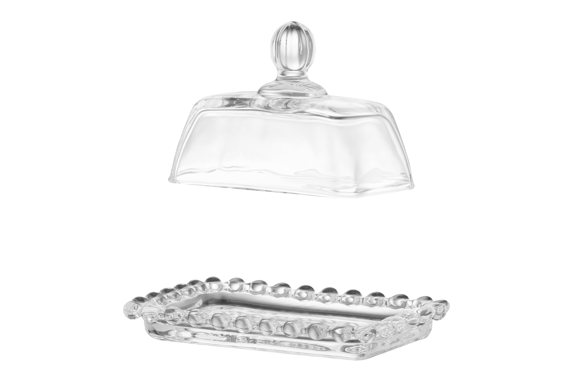 Ardesto AR2602BD Glass Butter Dish, 14 x 9 cm - Image 3