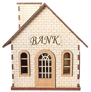 Wooden Coin Bank, Assorted - Image 2