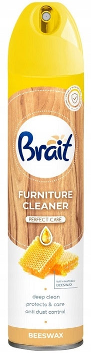 Brait Beeswax Furniture Polish Spray, 300 mL