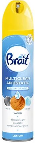 Brait Lemon Furniture Polish Spray, 300 mL