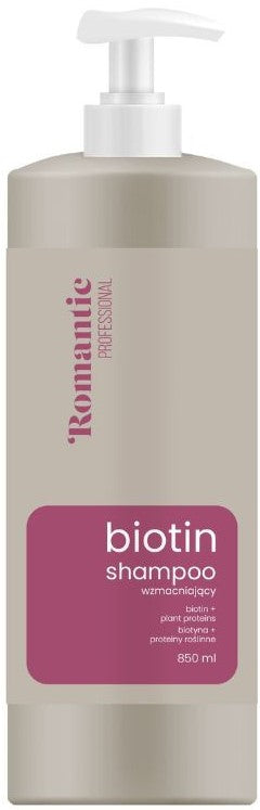 Romantic Professional Biotin Shampoo for Weakened & Dull Hair, 850 mL