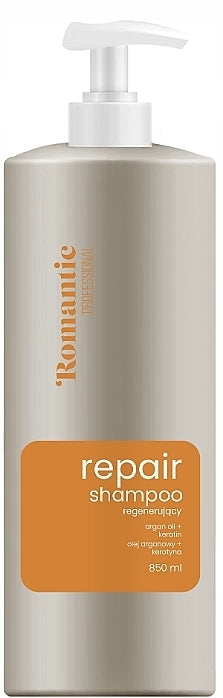 Romantic Professional Repair Shampoo for Damaged & Dull Hair, 850 mL