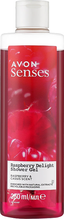 Avon Senses Raspberry Delight Shower Gel, 250 mL