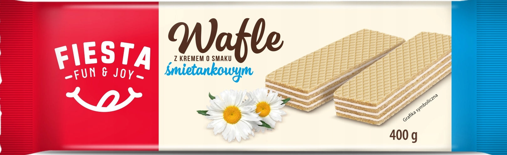 Fiesta Cream Wafers, 400 g