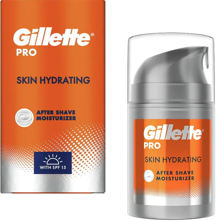 Gillette Pro Skin Hydrating Aftershave Balm, 50 mL