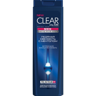 Clear Anti-Dandruff Freshness Shampoo, 400 mL