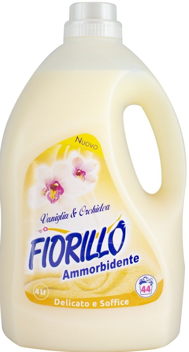 Fiorillo Vanilla & Orchid Fabric Softener, 44 Loads, 4 L
