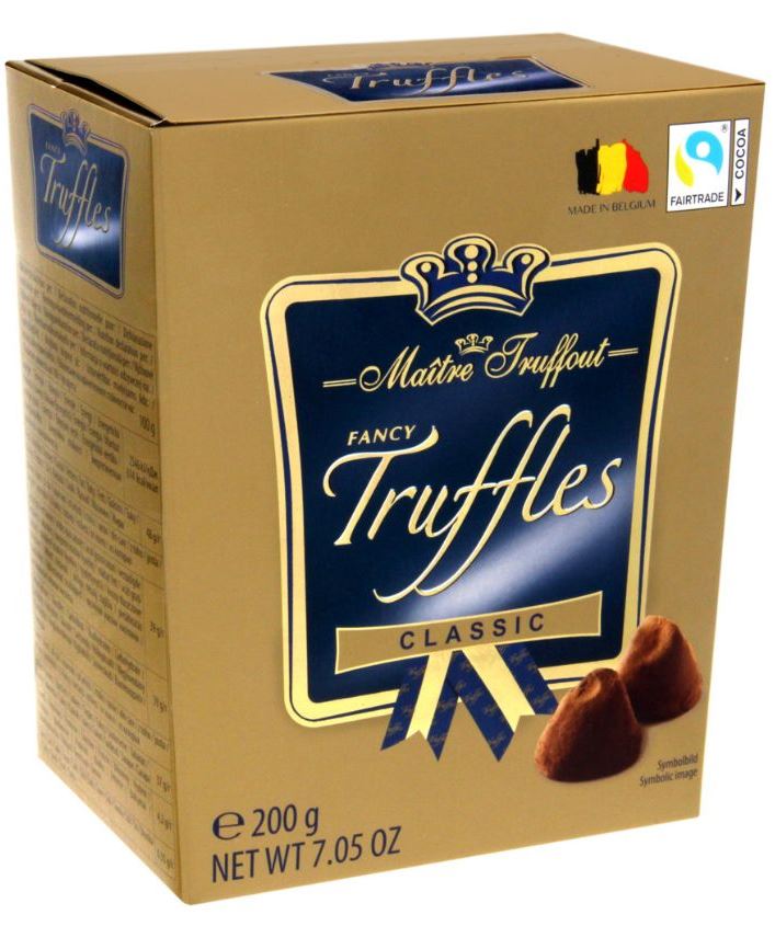 Maitre Truffout Classic Truffles, 200 g