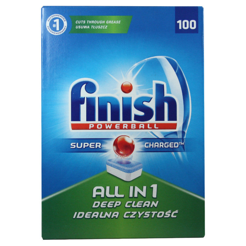Finish Quantum All-in-1 Lemon Dishwasher Tablets, 100 pcs, Priced per Piece