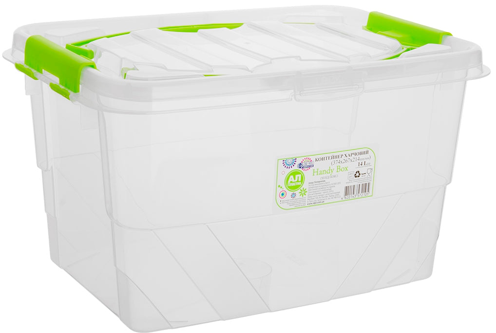 Al-Plastik Handy Box Food Storage Container, 14 L