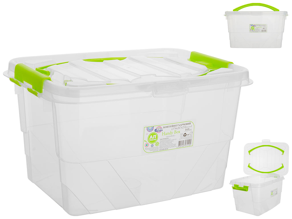 Al-Plastik Handy Box Food Storage Container, 14 L - Image 2