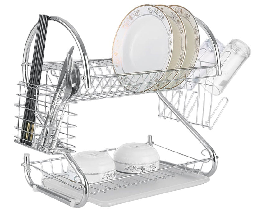 Maestro MR-1025-38 Two-Tier Dish Drying Rack