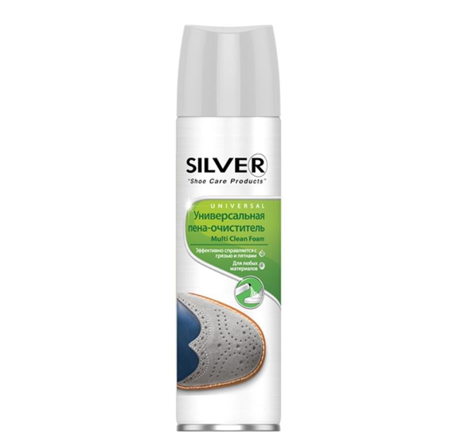 Silver Shoe Cleaning Foam, 150 mL