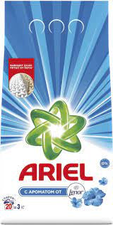 Ariel Lenor Effect Automatic Laundry Detergent Powder, 3 kg