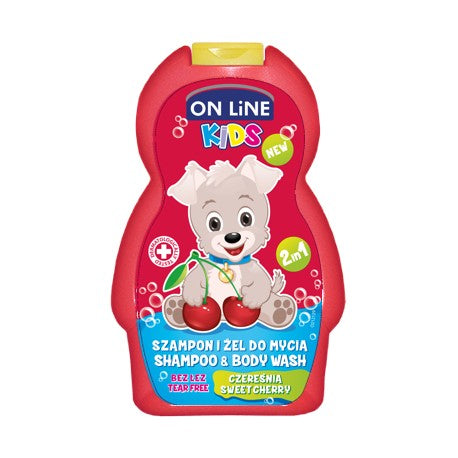On Line Sweet Cherry Shampoo, 250 mL