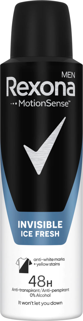 Rexona Clear Ice Men's Antiperspirant Deodorant, 150 mL