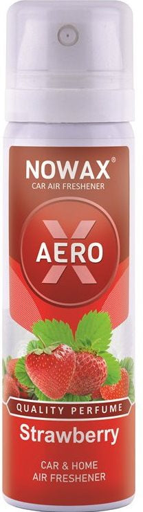 Nowax X Aero Strawberry Car Air Freshener, 75 mL